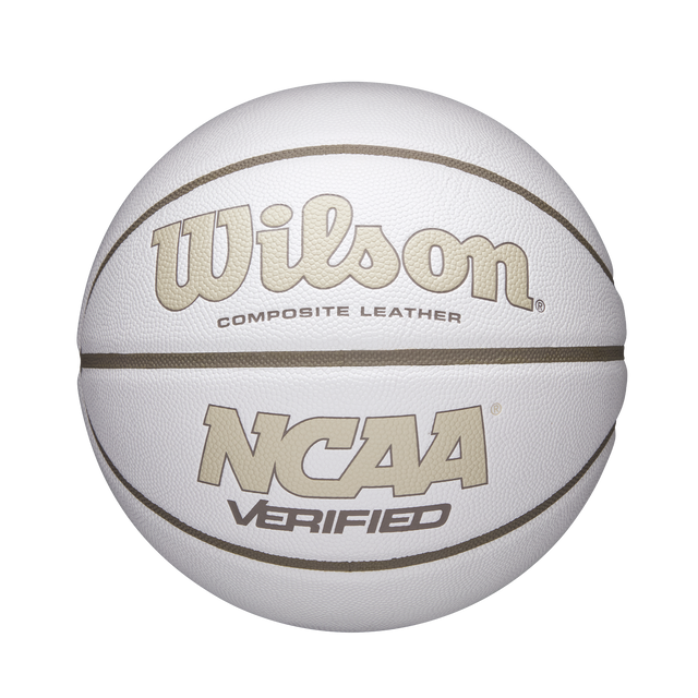 NCAA VERIFIED バスケットボール - ホワイトタン by Wilson Japan