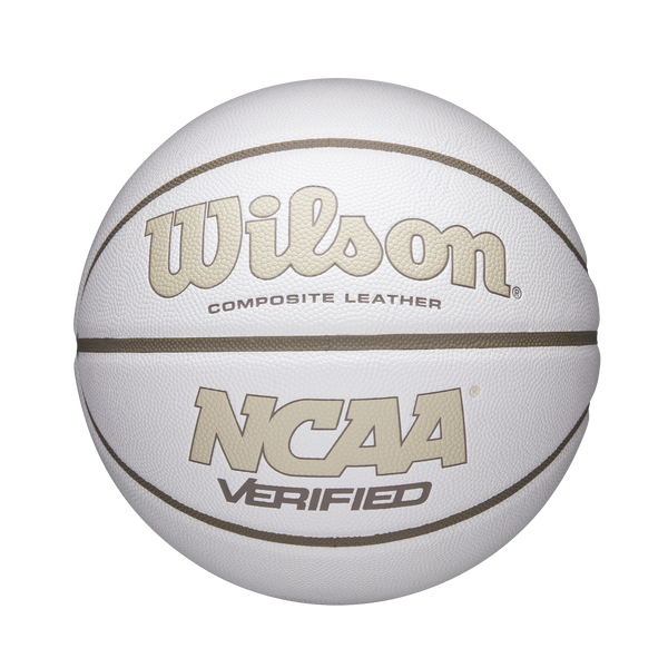 NCAA VERIFIED バスケットボール - ホワイトタン by Wilson Japan