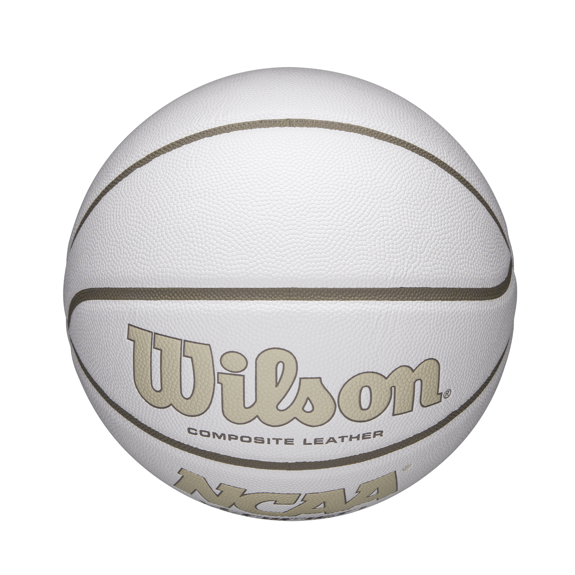 NCAA VERIFIED バスケットボール - ホワイトタン by Wilson Japan
