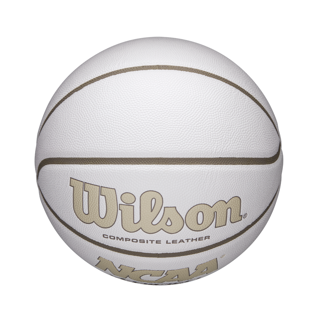 NCAA VERIFIED バスケットボール - ホワイトタン by Wilson Japan