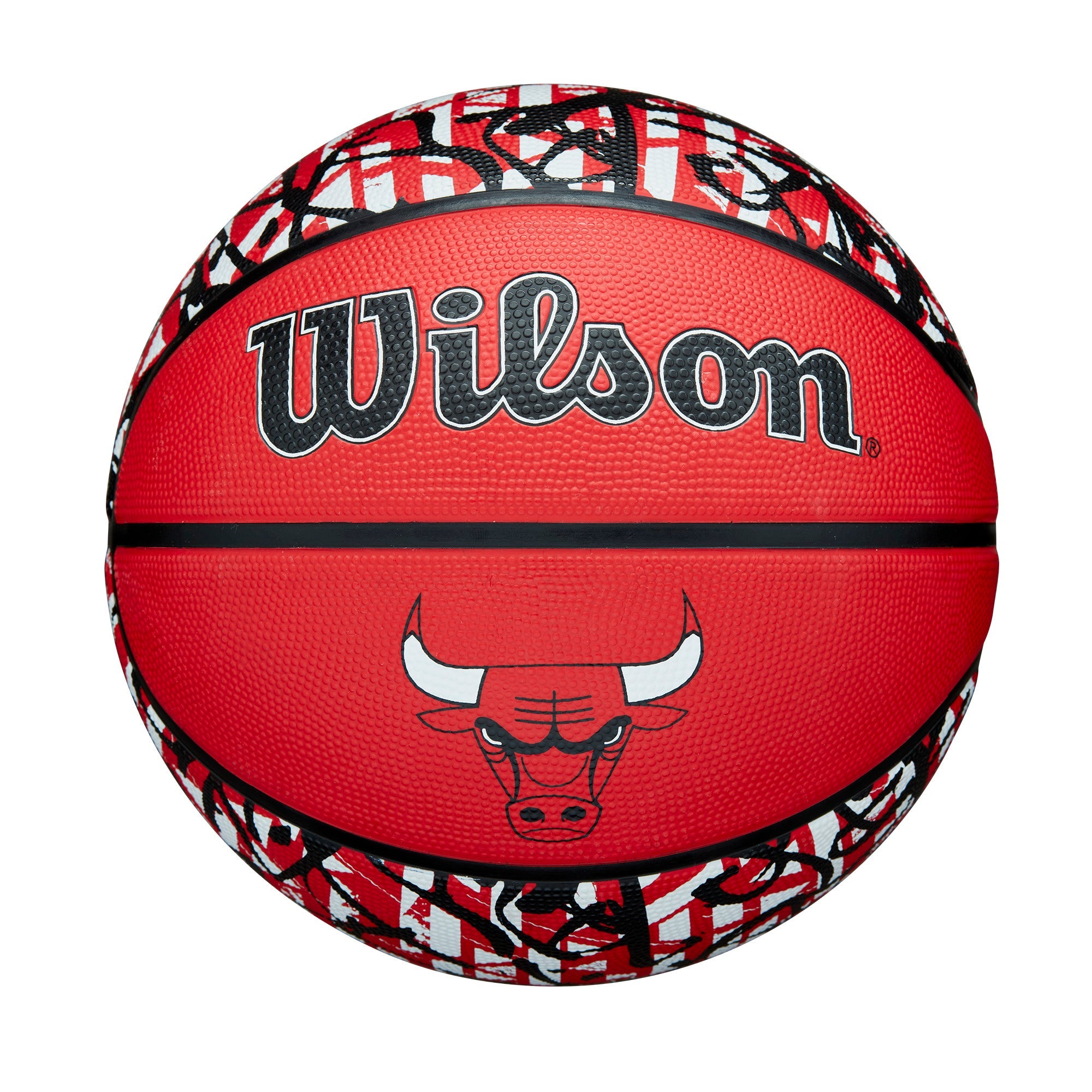 NBA TEAM GRAFFITI バスケットボール シカゴ・ブルズ ラバー 7号