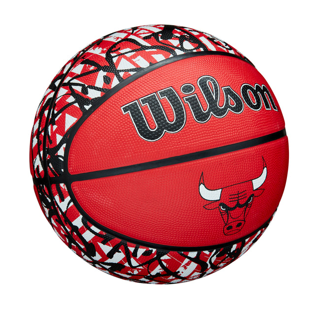 NBA TEAM GRAFFITI バスケットボール シカゴ・ブルズ ラバー 7号
