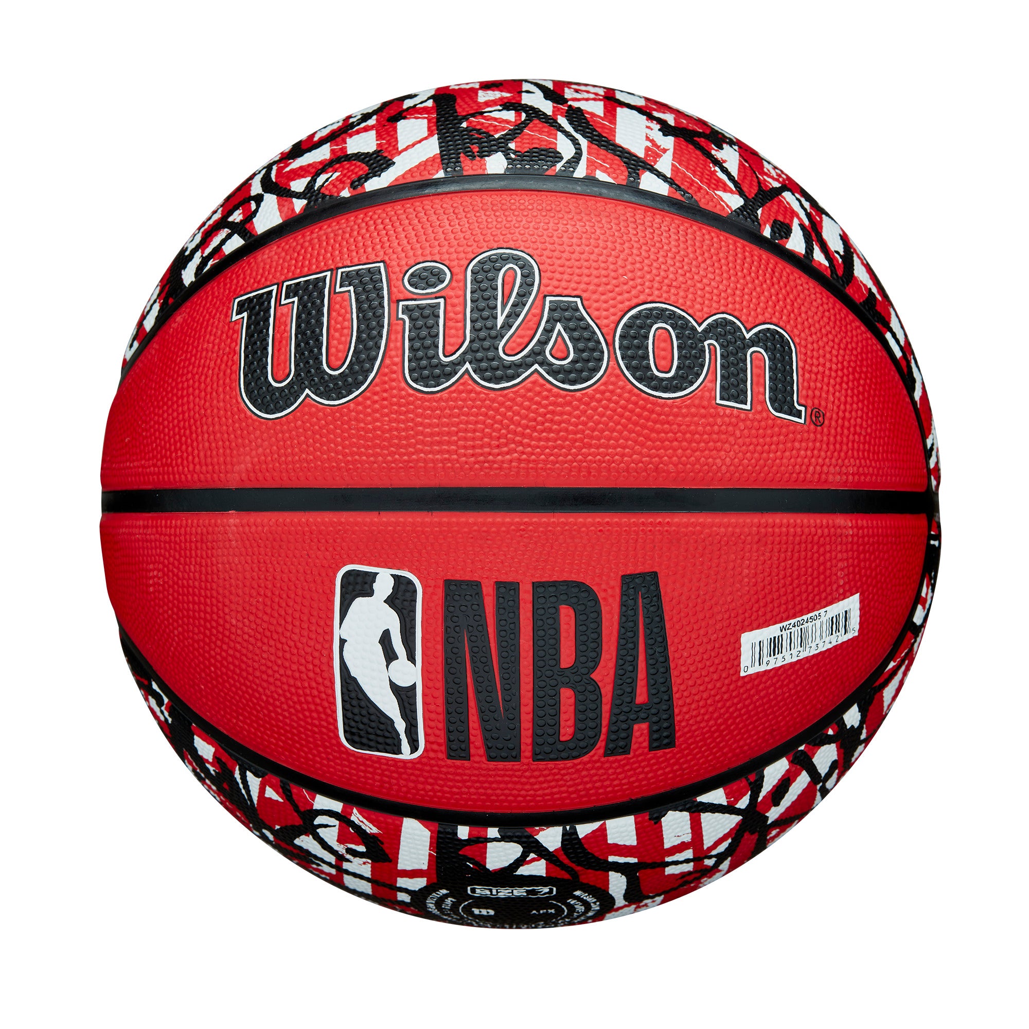 NBA TEAM GRAFFITI バスケットボール シカゴ・ブルズ ラバー 7号 by