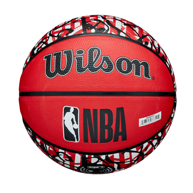 NBA TEAM GRAFFITI バスケットボール シカゴ・ブルズ ラバー 7号