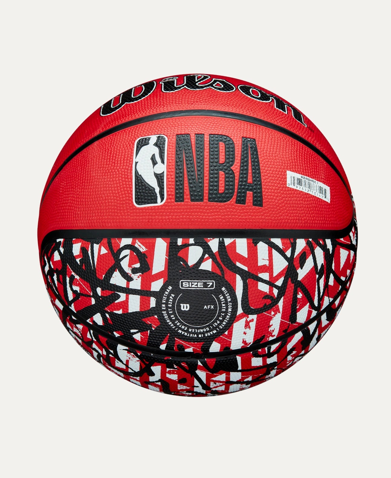 NBA TEAM GRAFFITI バスケットボール シカゴ・ブルズ ラバー 7号 by