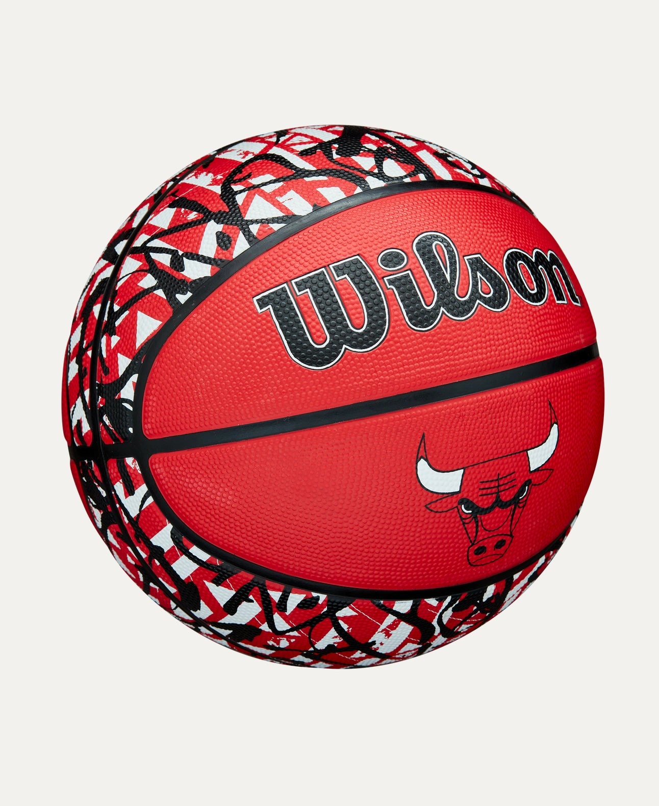 NBA TEAM GRAFFITI バスケットボール シカゴ・ブルズ ラバー 7号 by
