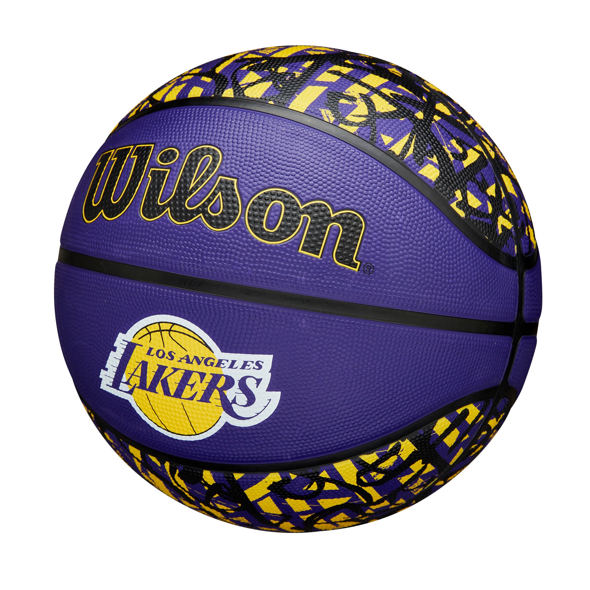NBA TEAM GRAFFITI バスケットボール ロサンゼルス・レイカーズ ラバー 7号