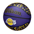 NBA TEAM GRAFFITI バスケットボール ロサンゼルス・レイカーズ ラバー 7号