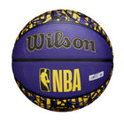NBA TEAM GRAFFITI バスケットボール ロサンゼルス・レイカーズ ラバー 7号
