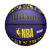 NBA TEAM GRAFFITI バスケットボール ロサンゼルス・レイカーズ ラバー 7号