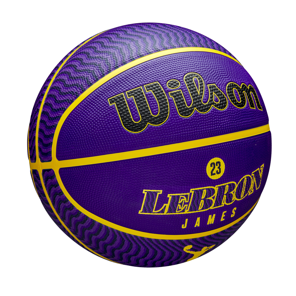 U*y様 NBA Ballersレブロン・ジェームズ LeBron James NBA PLAYER ICON - LEBRON JAMES 7号 by Wilson Japan Inflate