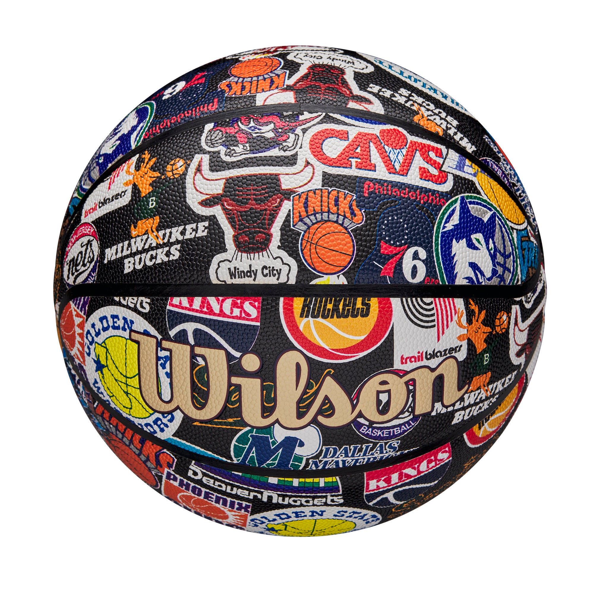 NBA ALL TEAM RETRO バスケットボール (オールチーム) 7号 by Wilson