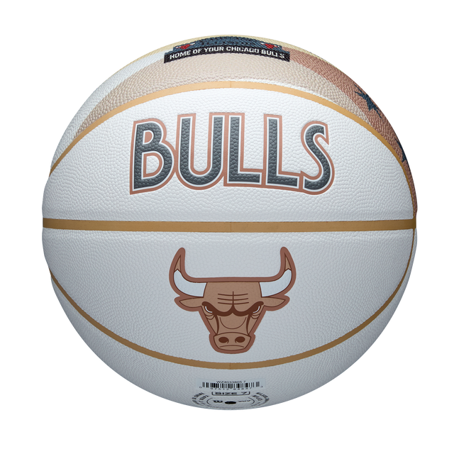 2024 NBA TEAM CITY EDITION COLLECTORシリーズ - CHI ブルズ 7 号 人工皮革