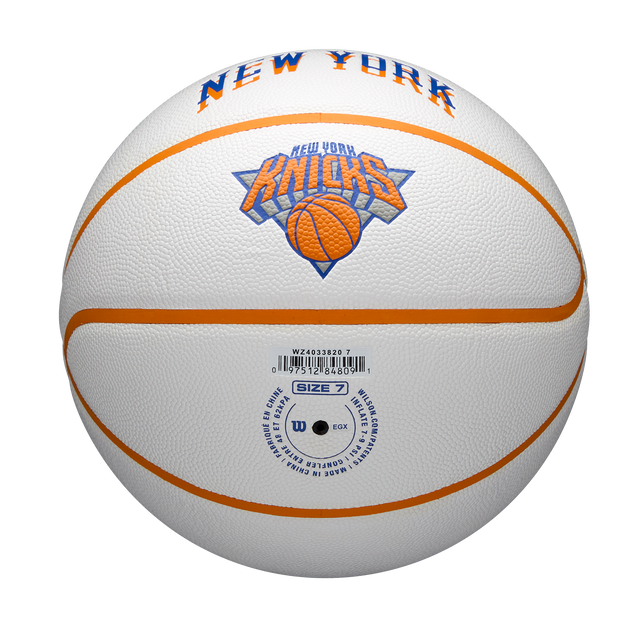 2024 NBA TEAM CITY EDITION COLLECTORシリーズ - NY ニックス 7号 人工皮革