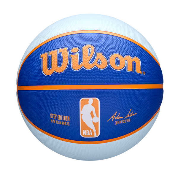 2024 NBA TEAM CITY EDITION ICONシリーズ - NY ニックス 7 号 ラバー by Wilson Japan  Inflate online - ウイルソン公式オンラインストア