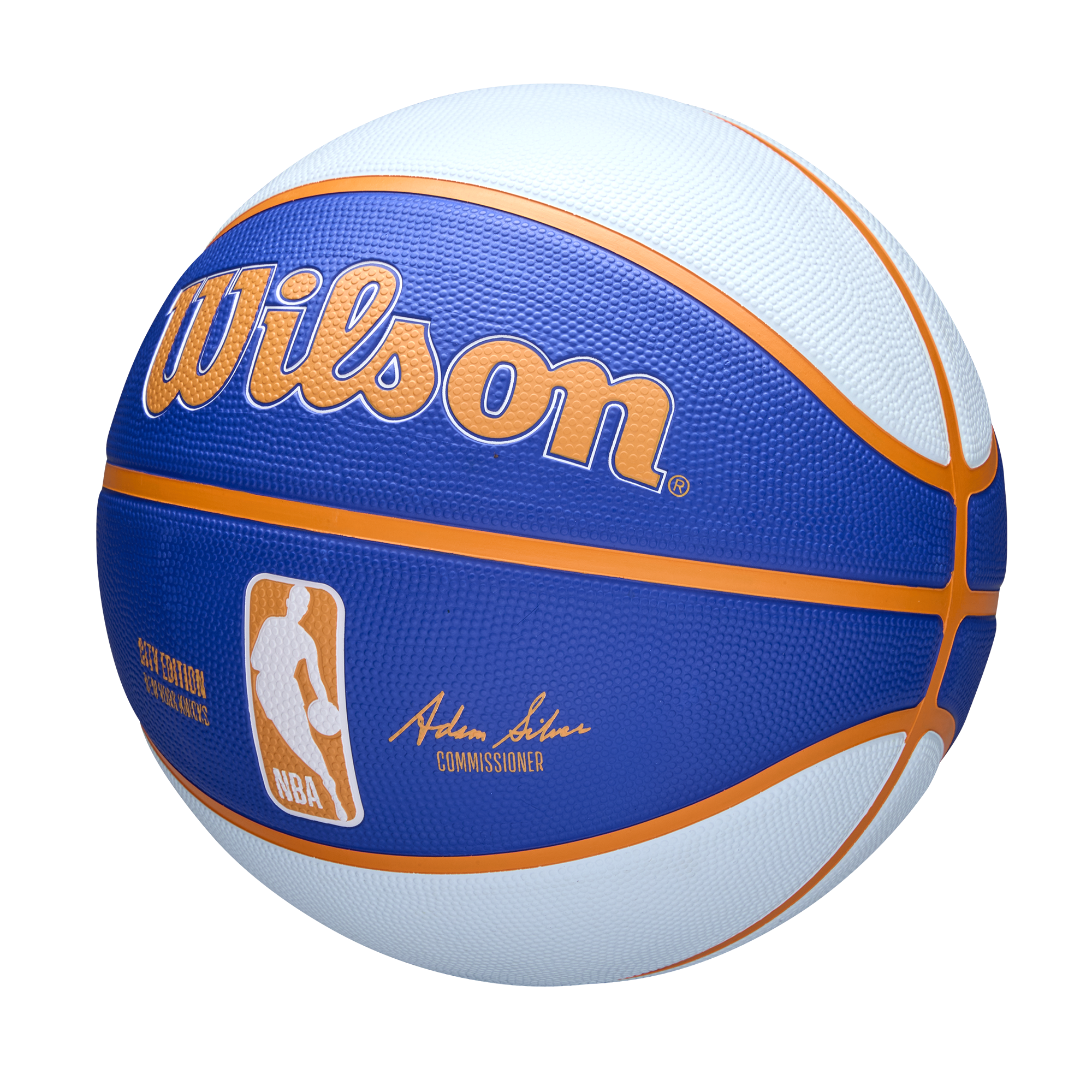 【30%OFF】2024 NBA TEAM CITY EDITION ICONシリーズ - NY ニックス 7 号 ラバー