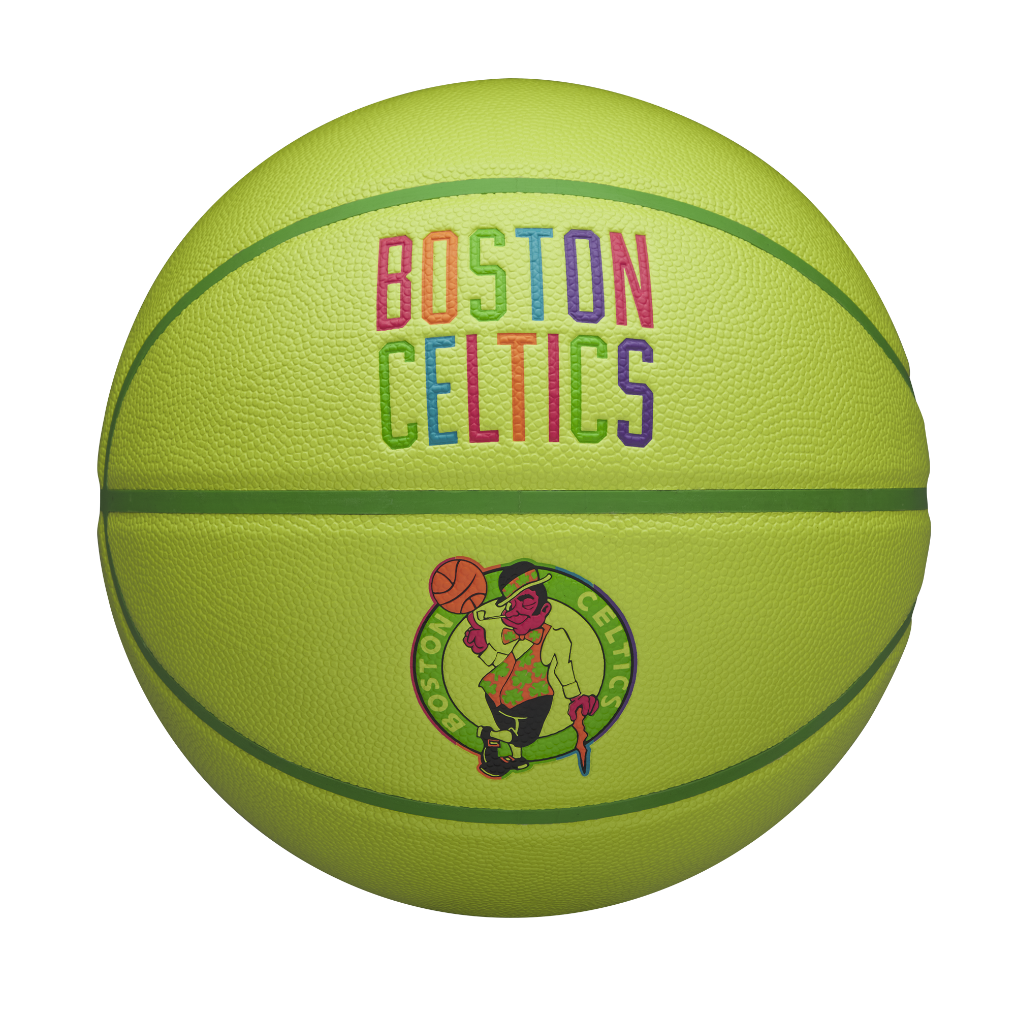 NBA TEAM NEON バスケットボール ボストン・セルティックス  -  ネオングリーン