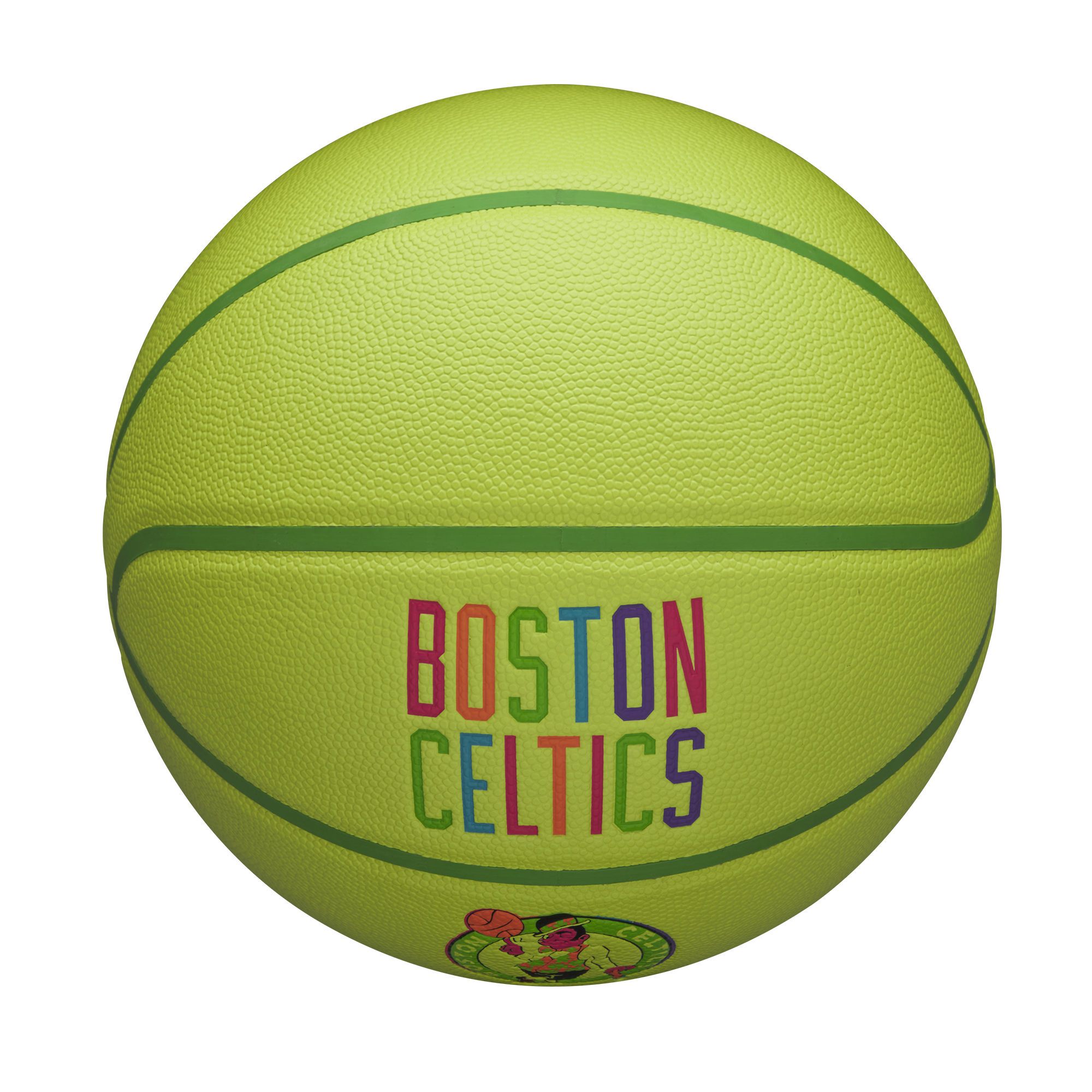 NBA TEAM NEON バスケットボール ボストン・セルティックス  -  ネオングリーン