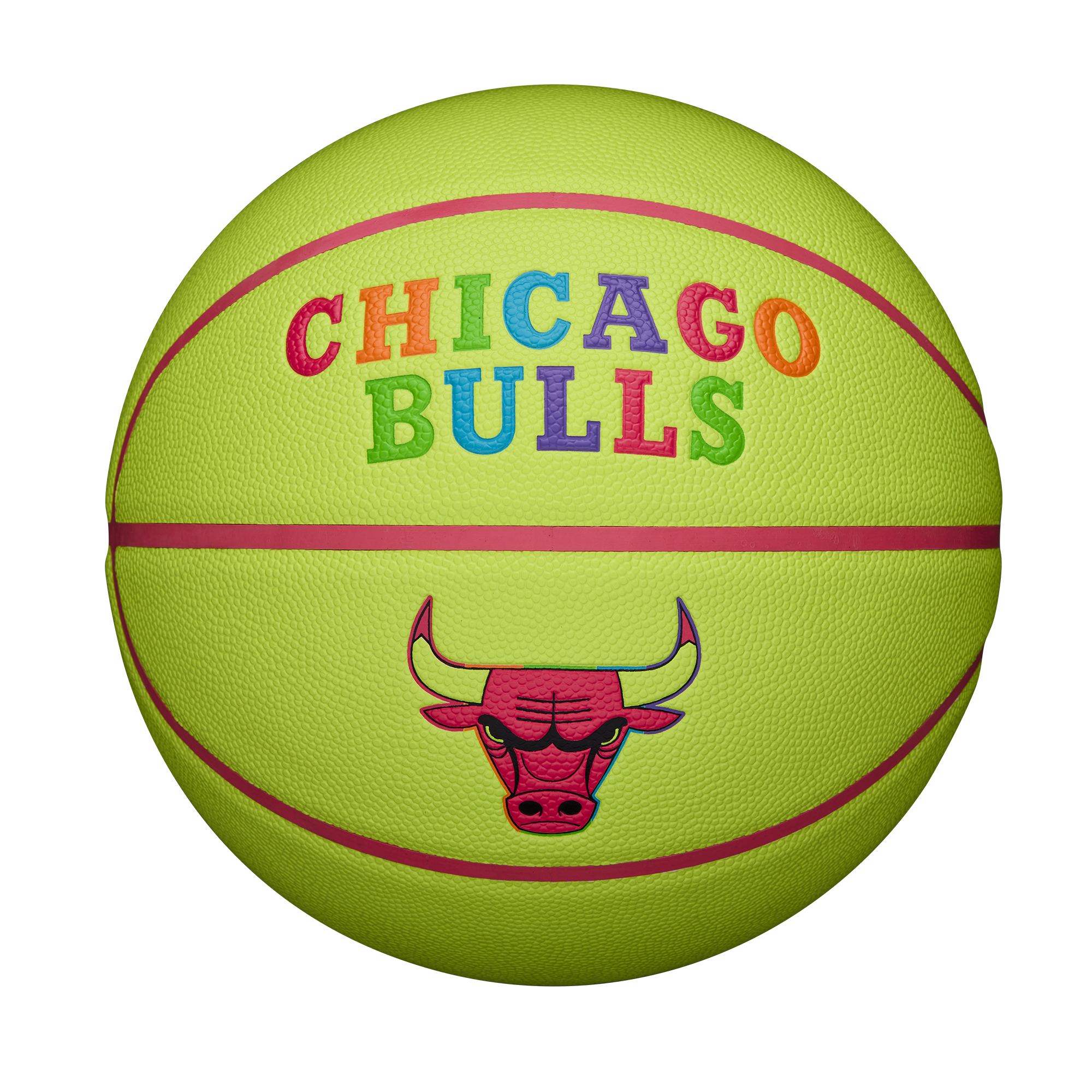 NBA TEAM NEON バスケットボール シカゴ・ブルズ - ネオングリーン by