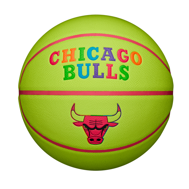 NBA TEAM NEON バスケットボール シカゴ・ブルズ - ネオングリーン by