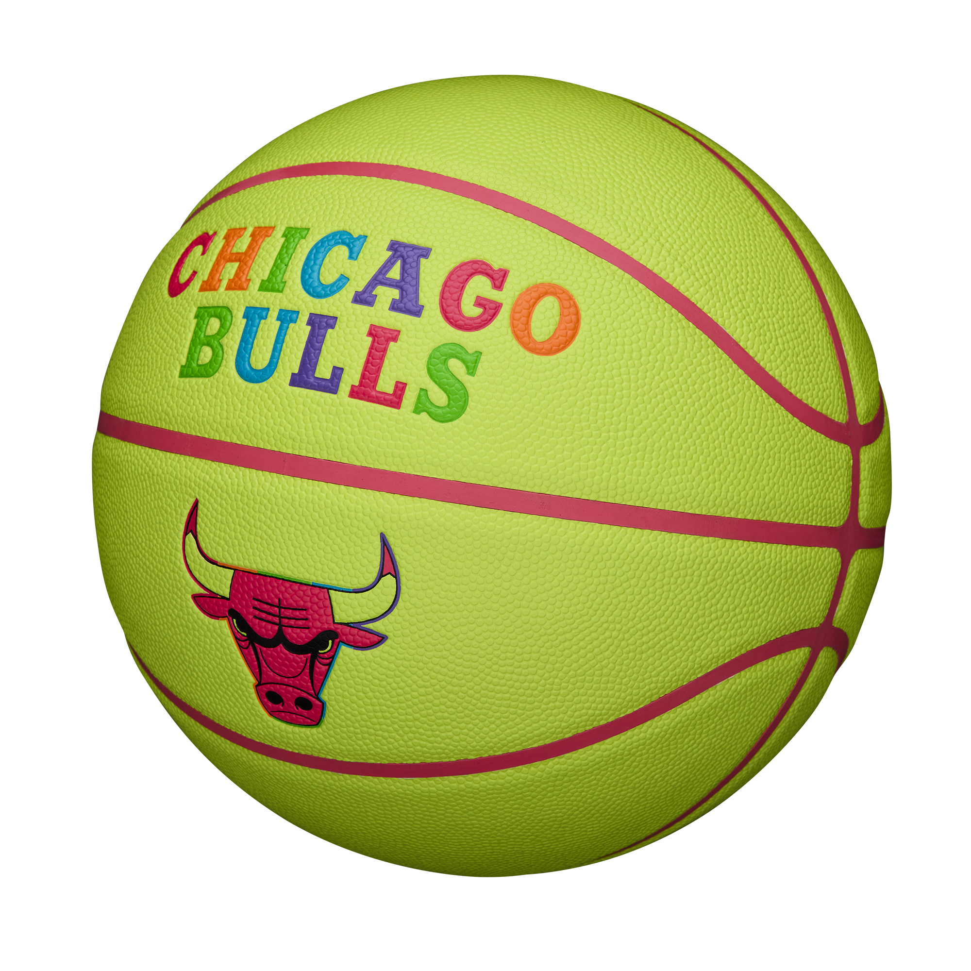 NBA TEAM NEON バスケットボール シカゴ・ブルズ - ネオングリーン by