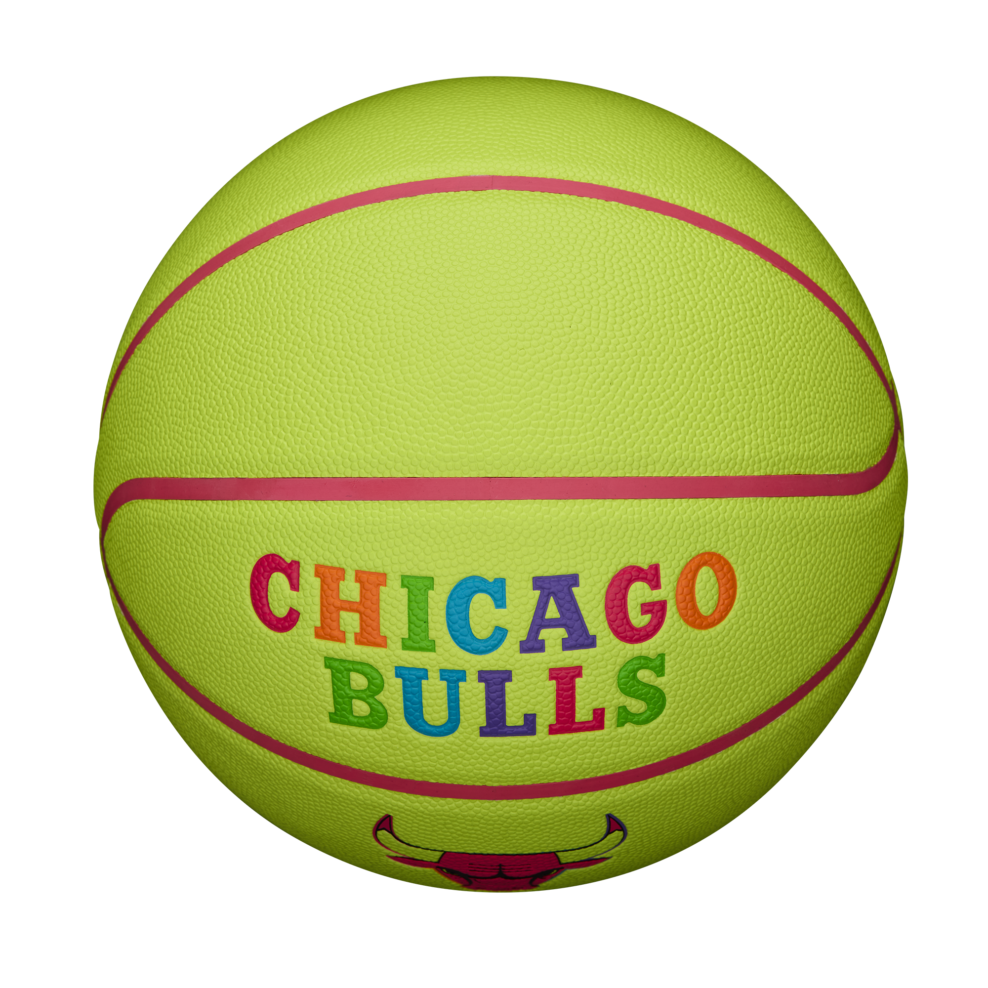 NBA TEAM NEON バスケットボール シカゴ・ブルズ - ネオングリーン by