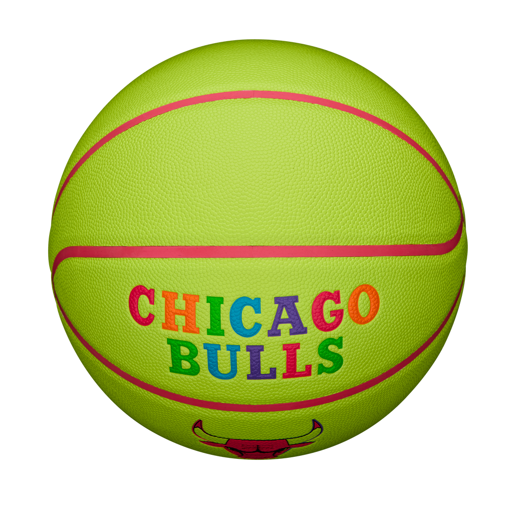 NBA TEAM NEON バスケットボール シカゴ・ブルズ - ネオングリーン by