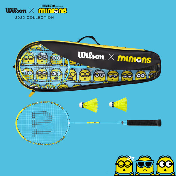 MINIONS 2.0 BADMINTON SET by Wilson Japan Racquet online 