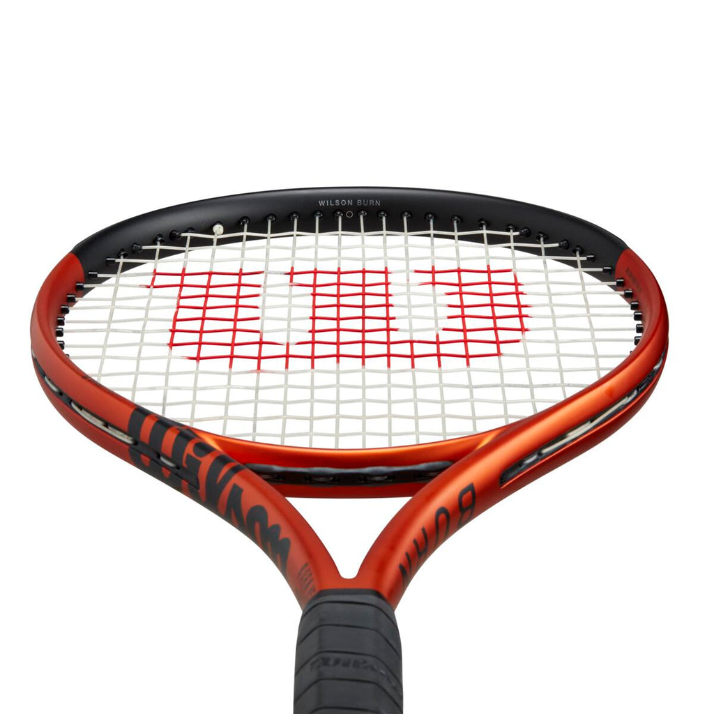 290ｇ張り上げガット状態テニスラケット ウィルソン バーン 100エルエス 2015年モデル (G1)WILSON BURN 100LS 2015