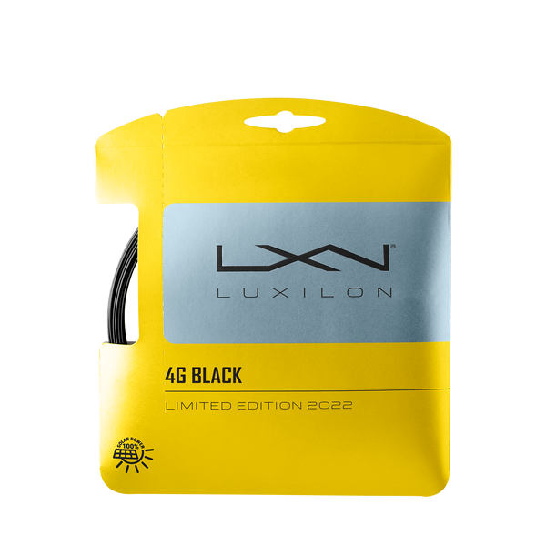 LUXILON 4G BLACK 125 SET BLACK 125 by Wilson Japan Racquet online -  ウイルソン公式オンラインストア