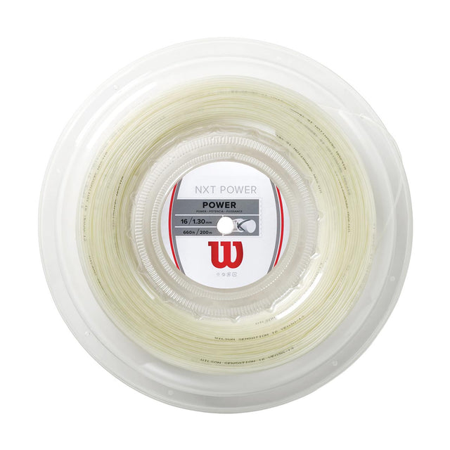 Luxilon Unisex Tennissnoer Alu Power Feel 120, zilver, rol van 220 meter, 1,20 mm, WRZ990160 Luxilon Unisex Tennissnoer Alu Power Feel 120, zilver, rol van 220 meter, 1,20 mm, WRZ990160