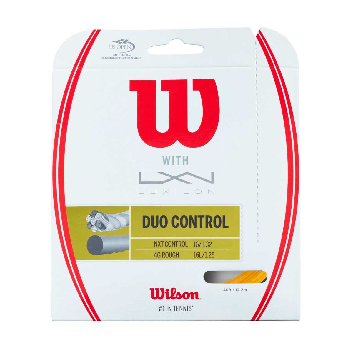 DUO CONTROL 4GR 125 & NXT C 16 by Wilson Japan Racquet online 