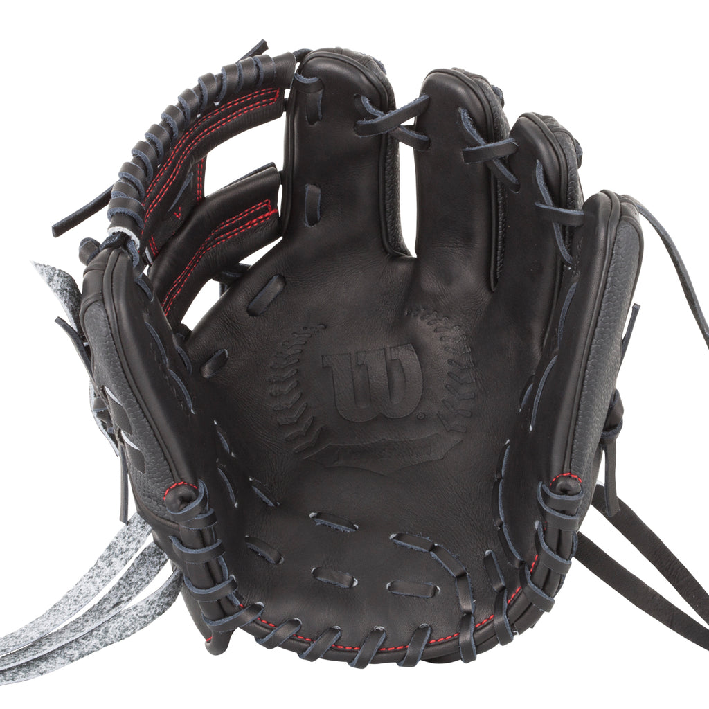 Wilson ウイルソン 野球 硬式 トレーニンググラブ 右投用 D5 ブラック×スカーレットSS WTAHTQD5H 90SCS