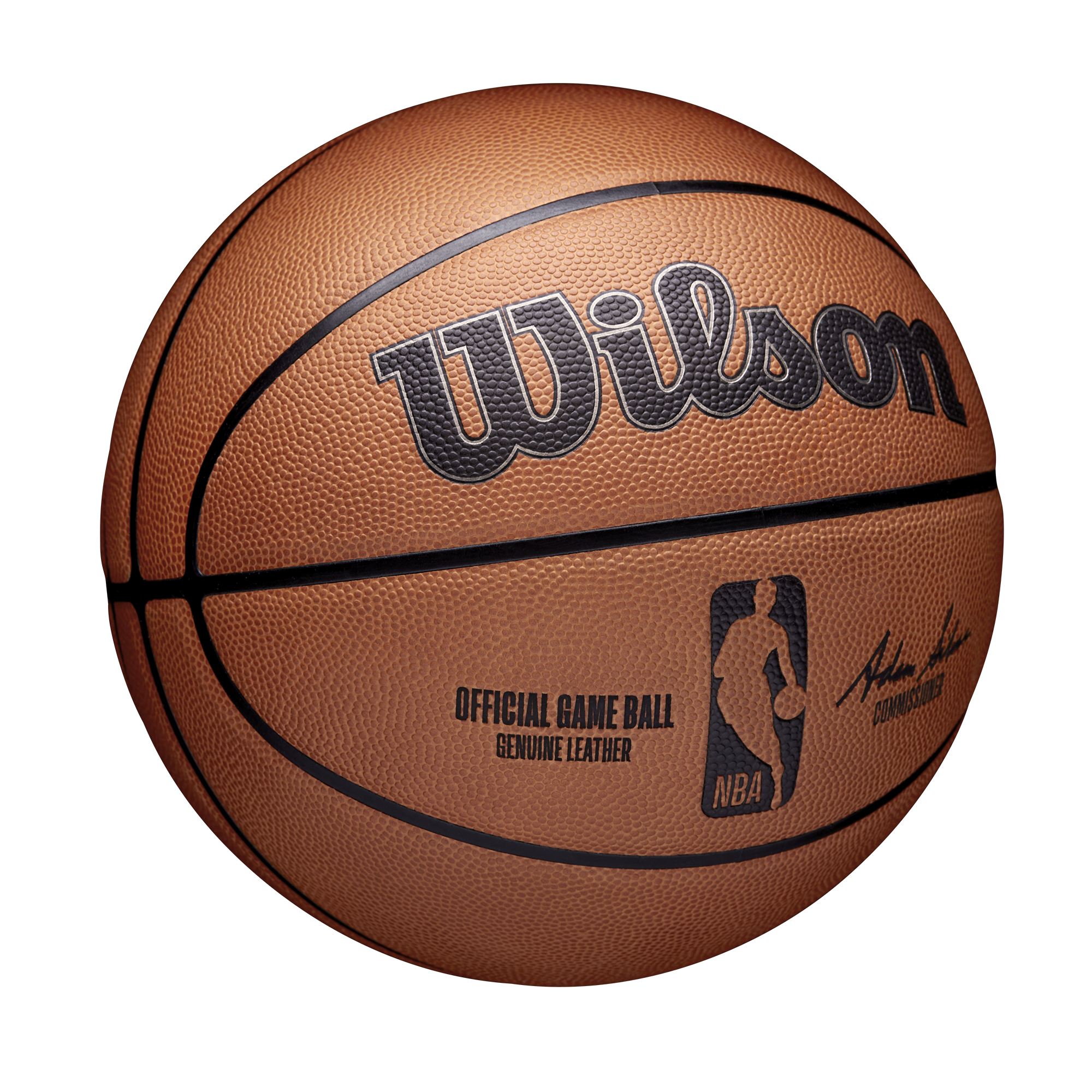 NBA公式試合球 NBA 公式ゲームボール 7号 本革製 by Wilson Japan Inflate online