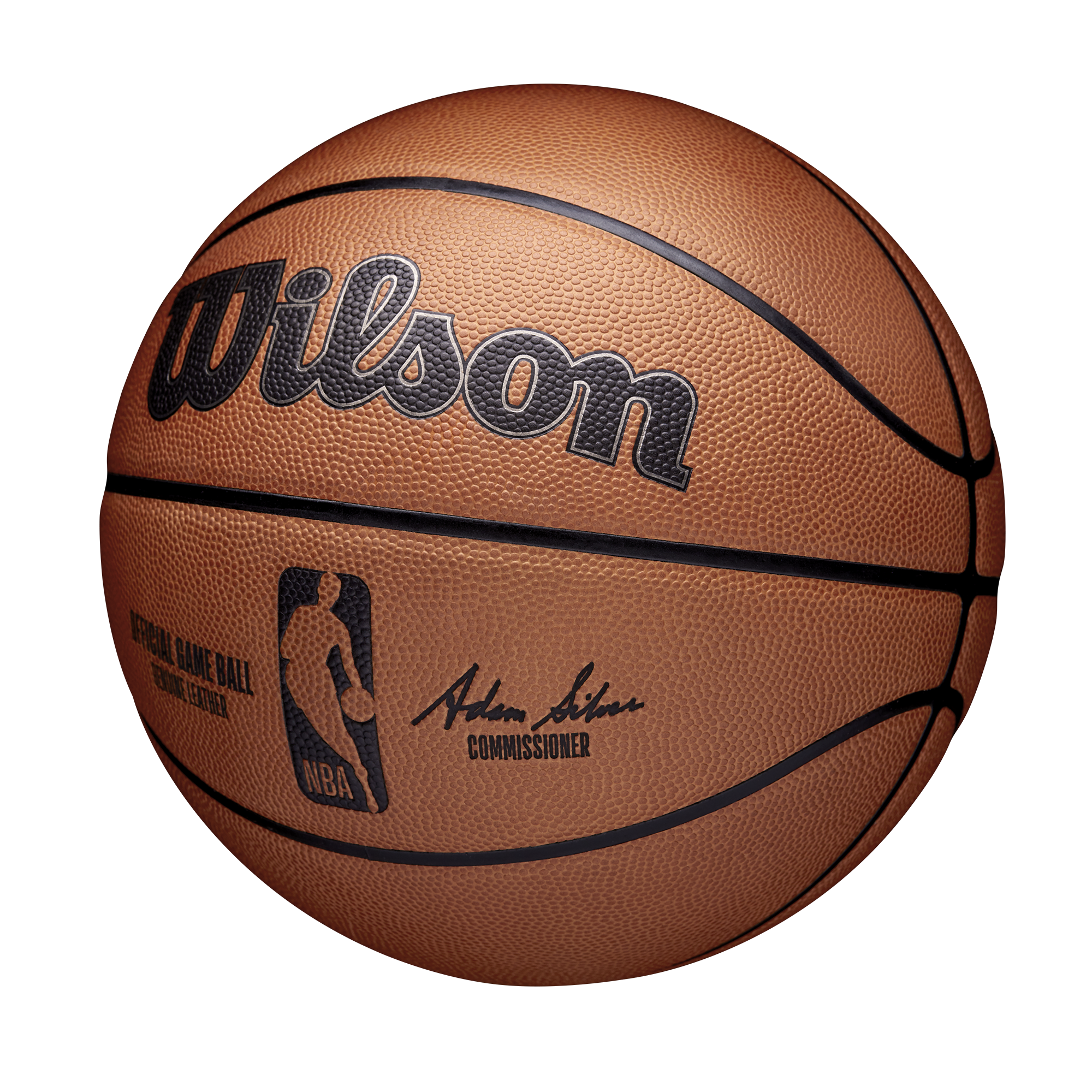 NBA公式試合球 NBA 公式ゲームボール 7号 本革製 by Wilson Japan Inflate online