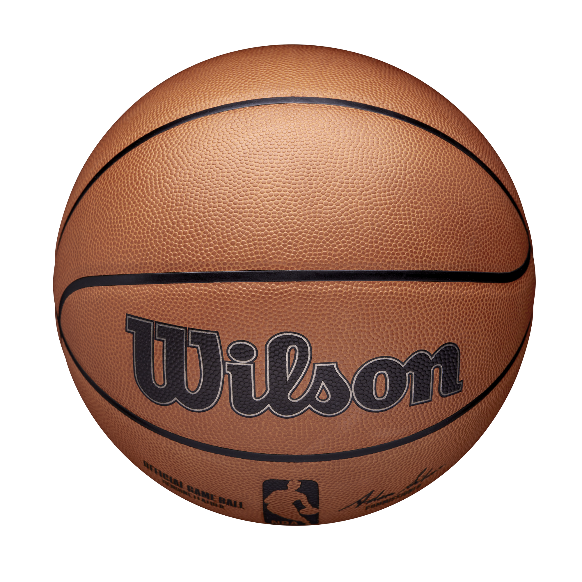 NBA 公式ゲームボール 7号 本革製 by Wilson Japan Inflate online