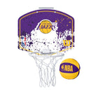 NBA バスケットボール ミニフープ ロサンゼルス・レイカーズ（プラスチック製）