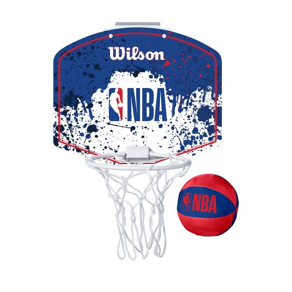 NBA バスケットボール ミニフープ・NBAロゴ（プラスチック製）