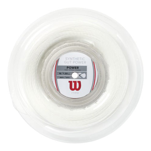 SYNTHETIC GUT POWER 16 WH REEL by Wilson Japan Racquet online
